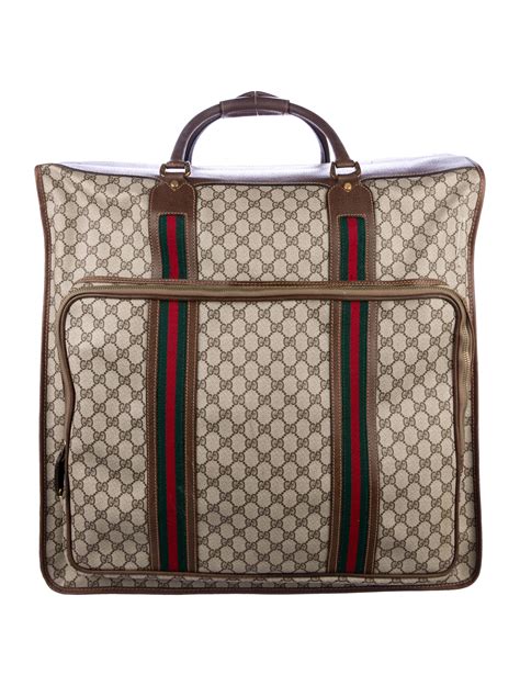 gucci suit garment bag|gucci garment bag vintage.